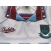 West Ham United 91/92 Away White&Blue Soccer Jersey